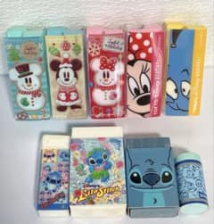 ディズニー 消しゴム 9点セット まとめ売り 平成レトロのサムネイル