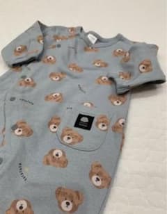 フタくま　ロンパース　50〜60cm 未使用★のサムネイル