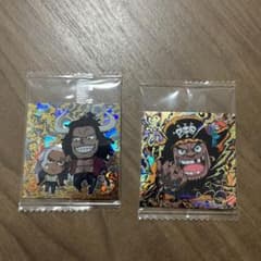 ワンピース ウエハース LOG.7 SEC カイドウ&アルベル / 黒ひげのサムネイル