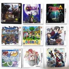Nintendo 3DS 소프트 9개 세트 정리 판매