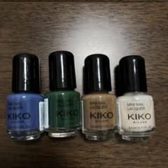 KIKO ネイル  4色セット 新品のサムネイル