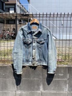 70s〜 Levi's 70505 スモールe ボロ デニムジャケット Gジャンのサムネイル