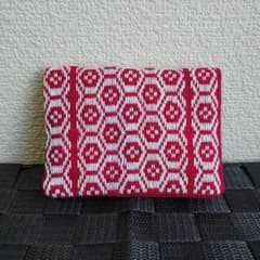 こぎん刺し　ハンドメイド　ティッシュケース&小物入れのサムネイル