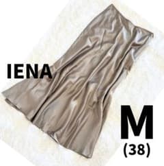 M サテンスカート グレージュ IENA 春のサムネイル