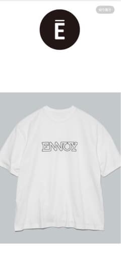 【未開封】 ennoy ELECTRIC LOGO EMB T-SHIRTのサムネイル