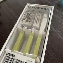 IKEA カトラリーセット　グリーンのサムネイル