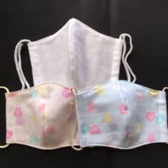 にこちゃん様専用　大人用1枚とキッズ用2枚セットのサムネイル