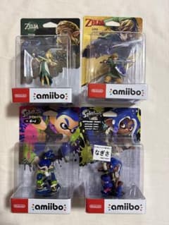 amiibo 4種セット ゼルダ スプラトゥーン