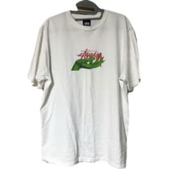 STUSSY Tシャツ ホワイト フロントプリントのサムネイル