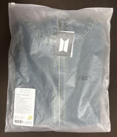 新品 JIMIN展示会 ジップアップデニムフーディー Mサイズ - メルカリ