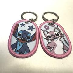 ディズニー　タグキーホルダー　スティッチ、エンジェルのサムネイル
