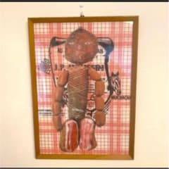 新品　ナタリーレテ  肉　タペストリー　あちゃちゅむむちゃちゃのサムネイル