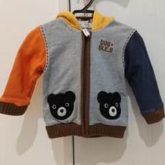 ミキハウス ダブルビー パーカーのサムネイル