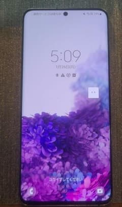 比較的美品】画面焼けなし Galaxy S20 docomo - メルカリ