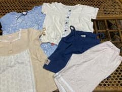 100サイズのお洋服 いろいろ女の子用／お着替えにものサムネイル