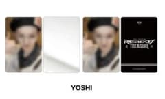 TREASURE REBOOT metal photocard ヨシ トレカのサムネイル