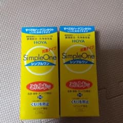 HOYA シンプルワン 120mlX2本のサムネイル