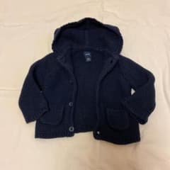BabyGAP コットンウールカーディガン　パーカーのサムネイル