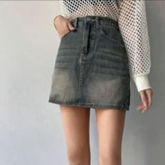 デニム ミニスカートのサムネイル