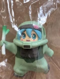 新品 GUNDAM × MIKU フィギュアコレクション ザクぐるみ ネギ