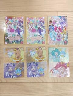 プリキュアカード 6枚セットのサムネイル