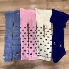 MIKI HOUSE DOUBLE.B タイツ レギンス4点セットのサムネイル