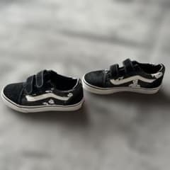 VANS 20cm ベルクロスニーカー ブラックのサムネイル