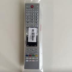 TOSHIBA互換品代用リモコン 4K対応 テレビ用リモコン シルバーのサムネイル