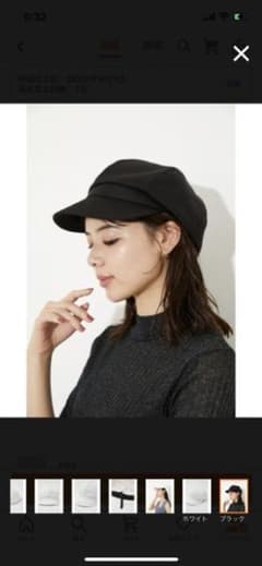 ♡♡♡様専用リエンダキャスケット　レディース キャップのサムネイル