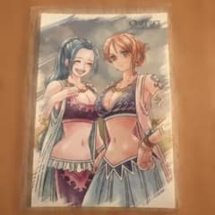 원피스 웨이퍼 카드 나미 비비