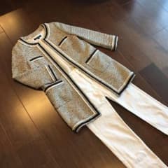 green label relaxing ノーカラーコート ツイード 38 Mのサムネイル