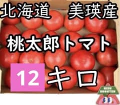 北海道美瑛産　甘くてジュージー！桃太郎トマトのサムネイル