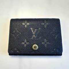☆LOUIS VUITTON モノグラム アンプラント 名刺入れ カードケース