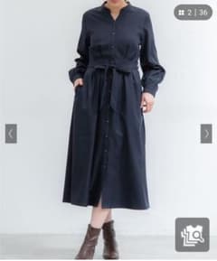 Honeys　ワンピース　ネイビー　新品　XLのサムネイル