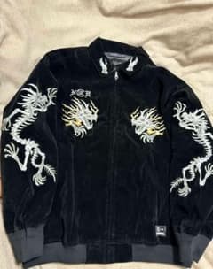 Dragon 未使用 別珍 龍 スカジャン unisex 美品 vintage - メルカリ