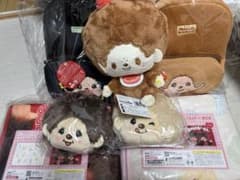 モンチッチ　キッズリュック　ブランケット　フェイスがまぐち　ぬいぐるみセット売り