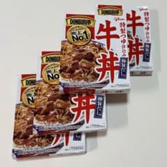 Glico DONBURI亭 牛丼 4箱セットのサムネイル