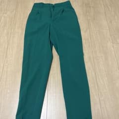 GU テーパードスラックス グリーン Sのサムネイル