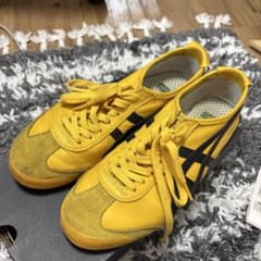 Onitsuka Tiger スニーカー イエロー ブラックのサムネイル