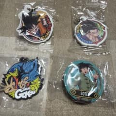 くら寿司ドラゴンボール キーホルダー 缶バッジ4点セットのサムネイル