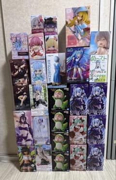 美少女　プライズ　フィギュア　まとめ売り　セット　雪ミク　クロミ　アルベドのサムネイル