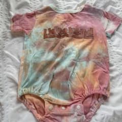 Little WEEKEND タイダイ ロンパース 60-70cmのサムネイル