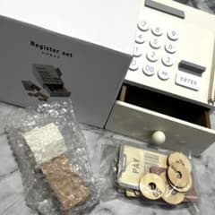 ◼︎スリコ◼︎ キッズ　おままごと　木製レジセットのサムネイル