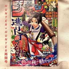 주간 소년 점프 2022년 47호 HUNTER×HUNTER 연재 재개 부록 미사용