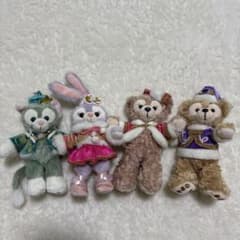 ディズニー ダッフィー フレンズ ぬいぐるみバッジ 4点セット - メルカリ