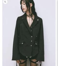 tanakadaisuke silver metal shirt jacket
