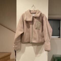 FIG&VIPER ボアジャケット　ブルゾン　ベージュ　女性用のサムネイル