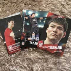 バレーボール日本代表 高橋健太郎 トレーディングカード 3枚セットのサムネイル