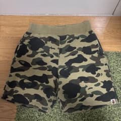 BAPE アベイシングエイプ APE ショートパンツ S カモフラ 最終値下げ