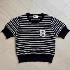 Bibiy. B. BORDER LOCK KNIT NAVY 正規品 - メルカリ
